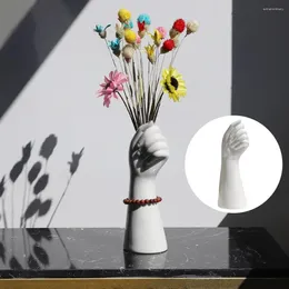 Vases minimalisme Vase Vase Bud Tabletop Piete centrale White C Bianco D CM