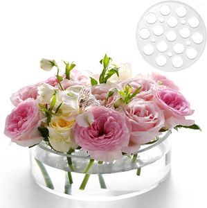 Vases Vase à fleurs rondes en acrylique clair