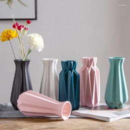 Vases décoratifs modernes Origami plante en céramique pot de fleur panier table décoration de la maison pour les ornements