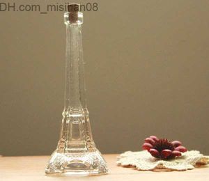 Vases NOUVEAU! Pot de fleur en verre Vase Zakka Paris Tour Eiffel Bouteille Fleur Maison Décoration De Mariage Accessoires Photo Vases Décoratifs Z230719