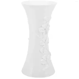 Vases Nordic Plastic Plum Vase Conteneur de fleurs Décor à la maison Plante moderne hydroponique Boho Petit et arrangement frais