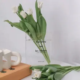 Vases Nordic Style Flower Vase Acrylique Book Design for Home Office Decor Uni unique Gift Awers Elegant