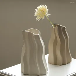 Vazen originele vaas huisdecor buiten moderne ronde unieke ornament keramische trouwtafel Noordse minimalistische florero's