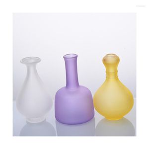 Vases Rose Vase Creative INS Bouteilles De Fleurs En Verre Salon Table À Manger Décoration De La Maison Transparent Artisanat
