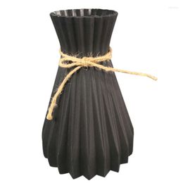 Vazen Plastic Anti-Ceramic European Wedding Modern Decorations Rattan-achtige onbreekbare creatieve eenvoud Home Decor