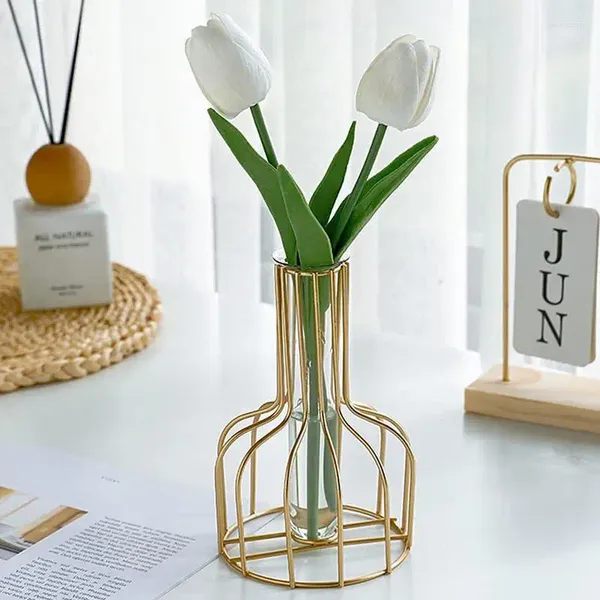 Vases Portable Metal Flower Stand Vase de haute qualité DÉCORATIF CRÉATIVE CRÉATIVE Table de mariage durable