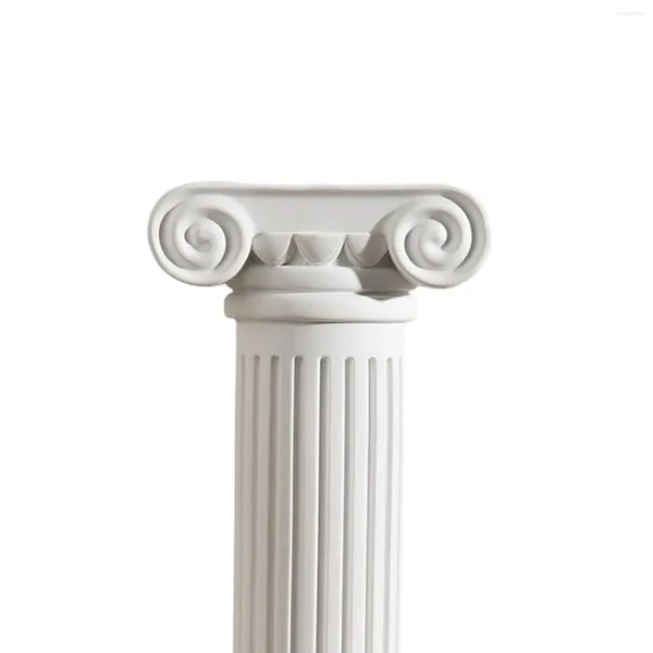 Jarrones de resina, estatua decorativa, Pilar romano, soporte de planta, maceta, florero de columna griega para dormitorio, boda, fiesta, comedor, oficina