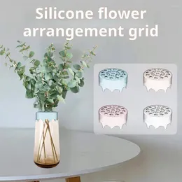 Vases outil d'agencement de fleurs réutilisable Silicone SILICONE