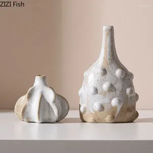 Vases Corner ronde épineux en céramique Vase Décoration de bureau
