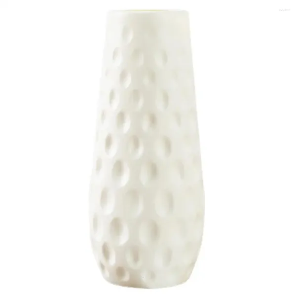 Vases Vase résistant aux rayures Vase de style nordique moderne Fleur Texture unique Bord lisse Décoration de bureau Améliorez l'espace avec cela