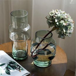 Vases Simple rétro Verbe Vase Vase Hydroponic Arrangeur de fleurs arrangeur de maison