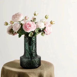 Vazen eenvoudige transparante bloem vaas huisdecor moderne stijl woonkamer decoratie glazen ambachten hydrocultuur tuin ornamenten