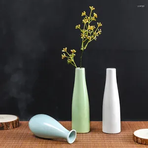 Vases Petite Table Vase Décoration Maison Salon Européen Arrangement De Fleurs En Céramique