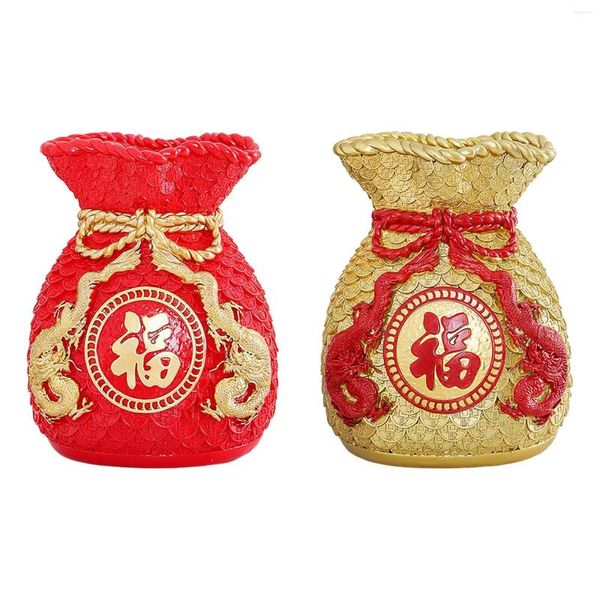 GRANDAS Festival de primavera Bolsa Feng Shui Ornamento Bendito Poir Props