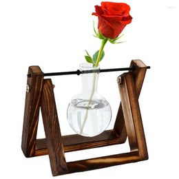 Vases Swingstyle trépied Vase de table verre planteur ampoule bureau plante Terrarium décoration de la maison pour Table cheminée chambre