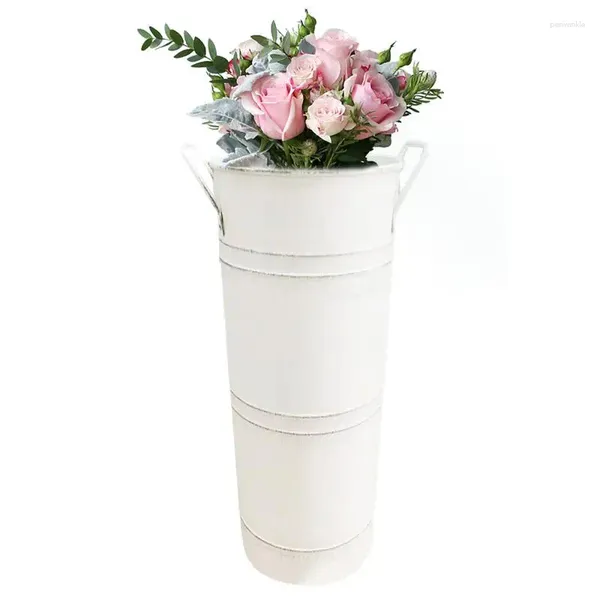 Vases Umbrella Solder Retro Retro Iron Conte Stand Rack Round Bodet Renforced Free Standing Bin