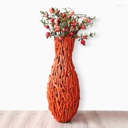 Vases YY Salon Arrangement de fleurs Art Light Luxe Décoration de la maison Simple Mobilier moderne