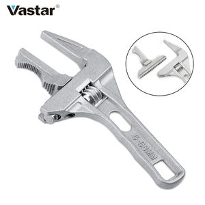 Vastar Verstelbare Moersleutel Korte Handvat Universele Spanner Key Reparatie Gereedschap Grote Opening Badkamer Pijp Moer Wrench Hand Tool Set 211110