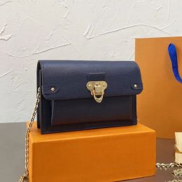 Luis Vuittons Louiseviution Bag Vavin Ebene BB Dames Pochette Damier Designer M60237 LVSE BAGS Handtassen Vavin -kettingzak Favoriete Crossbody Bag Lady Brand Chain Eve