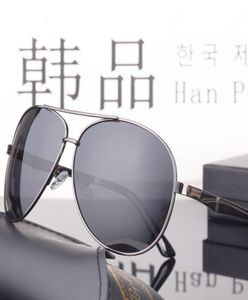 Vazrobe 150 mm surdimensionné aviation Polarise Sunglasses Men Black Driving Sun Glasses For Men039s Grand anti-polaire UV400 FROG BIG1213745