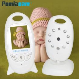 VB601 2,0 "Video Color Videless Baby Monitor Babysitter VB601 2 voies Vision nocturne Nanny Baby Camera Temperature Monitor 8 berce