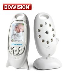 VB601 24 GHz Video Baby moniteurs Wireless 20 pouces écran LCD 2 voies Talk Ir Vision Température de la température Caméra de sécurité 8 LULLABIES7588959