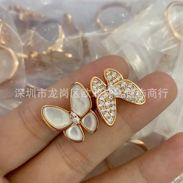 VC Butterfly Diamond Clover Ring Womens Rose Pendentif pour le bracelet de bijoux Trinity Diamond Engagement