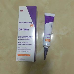 Suero VC para la piel, Gel renovador, suero para la piel, suero en crema esencia para suavizar las líneas finas y la piel, onza/30ml hidratante