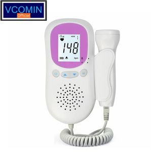 Vcomin Fetal Doppler bolsillo portátil sonido bebé corazón embarazo ultrasonido feto Detector máquina Monitor alquiler 240115