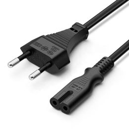 VDE Certificated 250V EU-netsnoer AC Europe Power Extension Cord PowerCord-kabel naar IEC C7 2 PIN-stekker voor haarverdiering