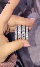 Vecalon 17 Styles Lovers Promest Ring Diamond 925 Sterling Silver Wedding Band Rings for Women Men Party Bijoux Gift6433975