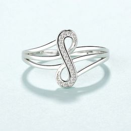 Vecalon Musical Not Real Soild 925 Sterling Silver Promise Ring Cross Engagement Wedding Band Rings For Women Men Finger Jewelry