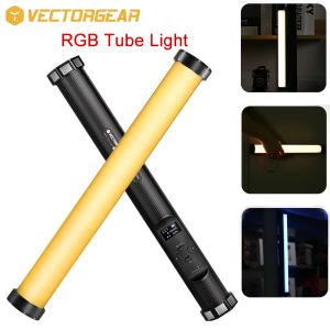 VECTORGEAR BI-COLOR 2600K-6000K TUBE HANDELD Stick RVB Tube LED LED RVB Photographie Éclair