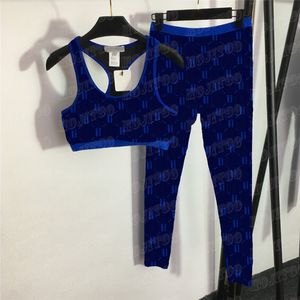 Veet letters sportvest panty broeken pakken voor vrouwelijke ontwerper bras leggings trainingspakken dame yoga outfits