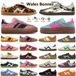 Diseñadores veganos OG zapatos casuales zapatillas de deporte Gales Bonner estampado estampado Forme rosado morado plateado marrón blanco blanco azul pájaro lujoso lujo zapatos zapatos para hombres
