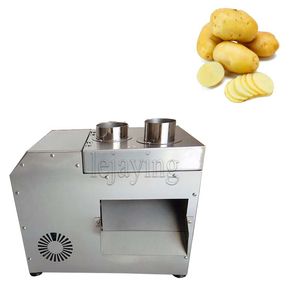 Groente snijmachine elektrische aardappel uiensliceur commerciële automatische fruitslicier