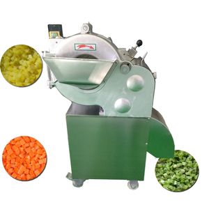 Groentesnijmachine Elektrische Aardappelsnijder Roestvrij Staal Voedsel Groente Fruit Verwerking Snijmachine