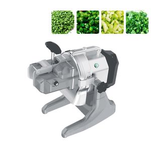 Máquina cortadora de verduras, rebanadora eléctrica, pimienta, cebolla verde, apio, máquina procesadora de corte, chalotes
