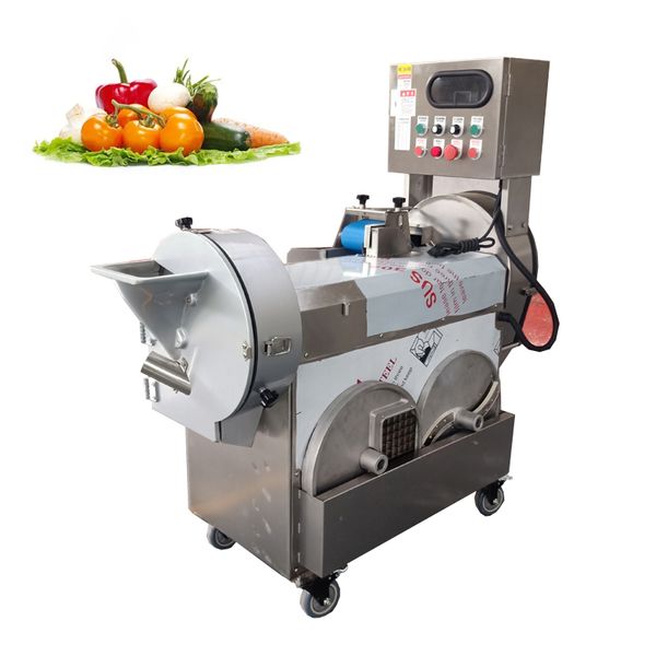 Machine de découpe de légumes électrique trancheuse de légumes Machine broyeur de nourriture Machine de découpe d'oignon Machine de coupe 1100W