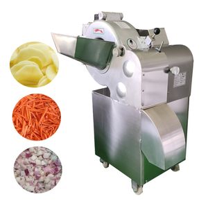 Groentevlees plakjes versnipperde dicers machine voor aardappelen radijs radijs knoflook uien paprika