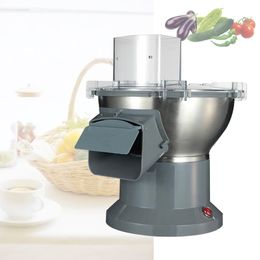 Máquina trituradora de verduras para patatas, zanahorias, cebollas, cortadora automática comercial de verduras