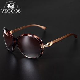 VEGOOS dames lunettes de soleil polarisées 100% Protection UV mode rétro surdimensionné nuances pour femmes petits visages #9021 220301270D