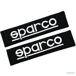 VEHICAR 2 pièces coussinets de ceinture de sécurité de voiture coton couverture de ceinture de sécurité pour SPARCO bricolage Auto accessoires conducteur épaule Care337p