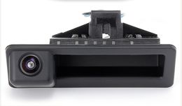 Voertuig HD AHD 1080P FISHEYE LENS CAR Omgekeerde back -up trunk handle camera voor BMW 3 -serie 5 -serie X5 X6 E39 E60 E70 E82 E90