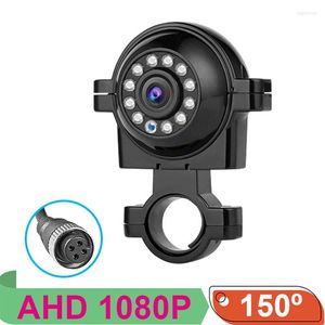 Vehicle Side View Camera 12V IR Night Vision Left Right CCTV Hang On Rear Mirror For Bus Truck IP68 Waterproof