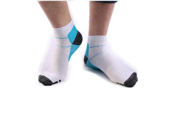 Chaussettes de veines chaussettes de compression avec éperons arc douleur unisexe coton thermoskin fxt chaussettes plantaires