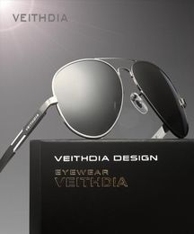 Veithdia Aluminium Men039s Lunettes de soleil Polaris Sun Glasses Mâles Classic Eyewars ACCESSOIRES Men OCULOS DE Grau 66956236397