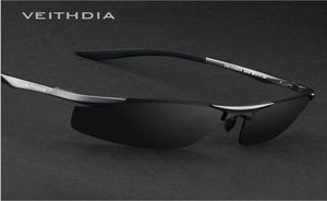 Veithdia Brand Designer Aluminium Polaris Mens Sungass Sunglasses Goggle Eyewear Male Accessoires Sun Glasses UV400 pour les hommes OCULOS 65294124299