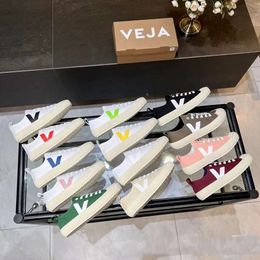 Vejaon Sneakers French Brasil Verde Vida baja en carbono V Organic Cotton Flats Plataforma Mujeres Mujeres Casco Classic White Designer Zapatos Mensos Mensos Hay una V en la V en la