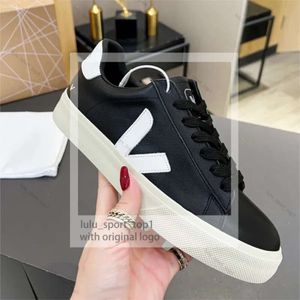 Vejaon Zapatillas Vja Zapatos Diseñador Mujer Francés Brasil Verde Vida baja en carbono V Pisos de algodón orgánico Plataforma Zapatos casuales para mujer Mocasines blancos Zapatos al aire libre 935